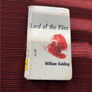 Lord of the Flies Book by William Golding hard cover vintage